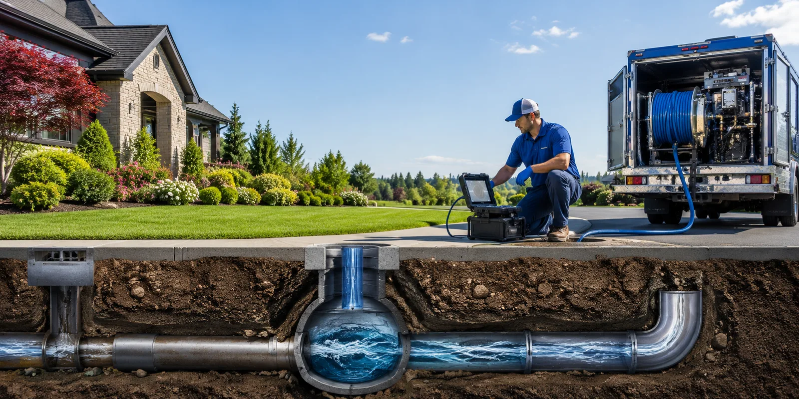 Drainage restoration information for De Peyster, NY